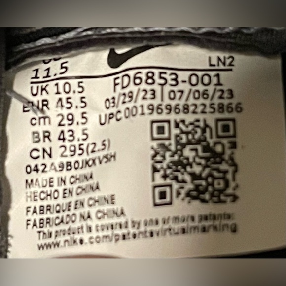 Nike Air Zoom Infinity Tour NEXT% Shield Golf FD6853-001 Mens Size 11.5 & 14 NEW - Picture 9 of 10